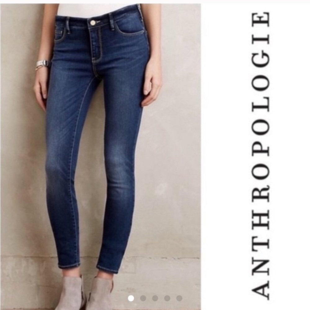 Anthropologie Pilcro &the Letter Press Serif Jeans